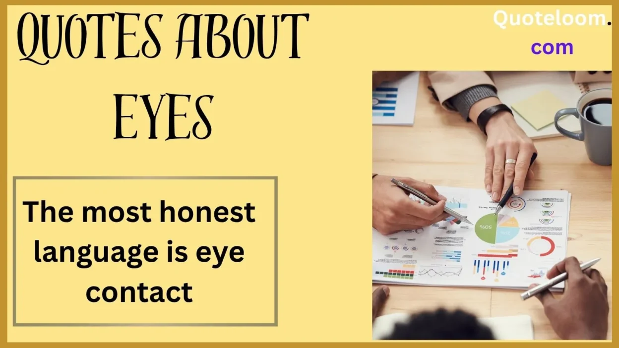 Quotes About Eyes