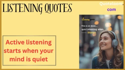 Listening Quotes