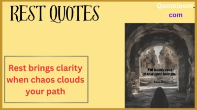 Rest Quotes