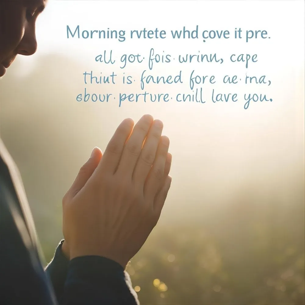 Morning Prayer Quotes of Gratitude
