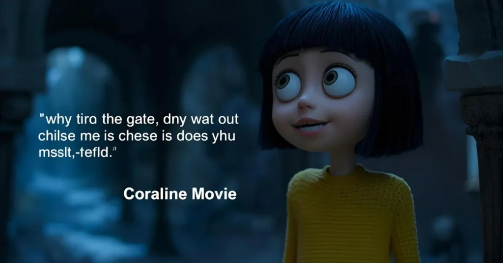 Short Coraline Movie Quotes For Instagram