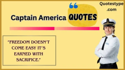 Captain America Quotes