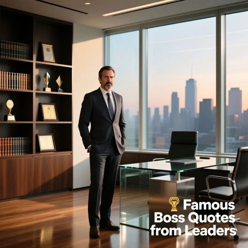๐ Famous Boss Quotes from Leaders