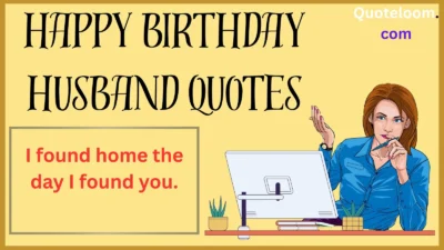 happy birthday husband quotes