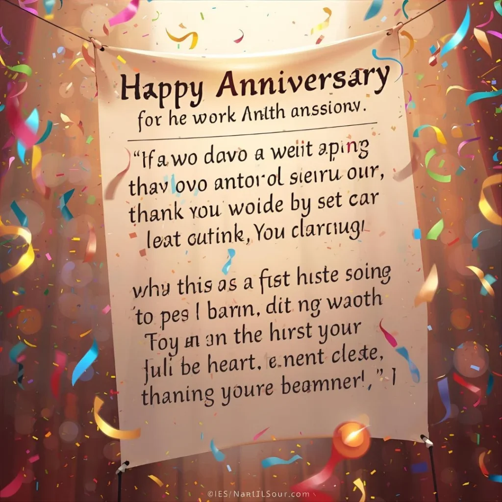 Heartfelt Work Anniversary Quotes to Show Appreciation
