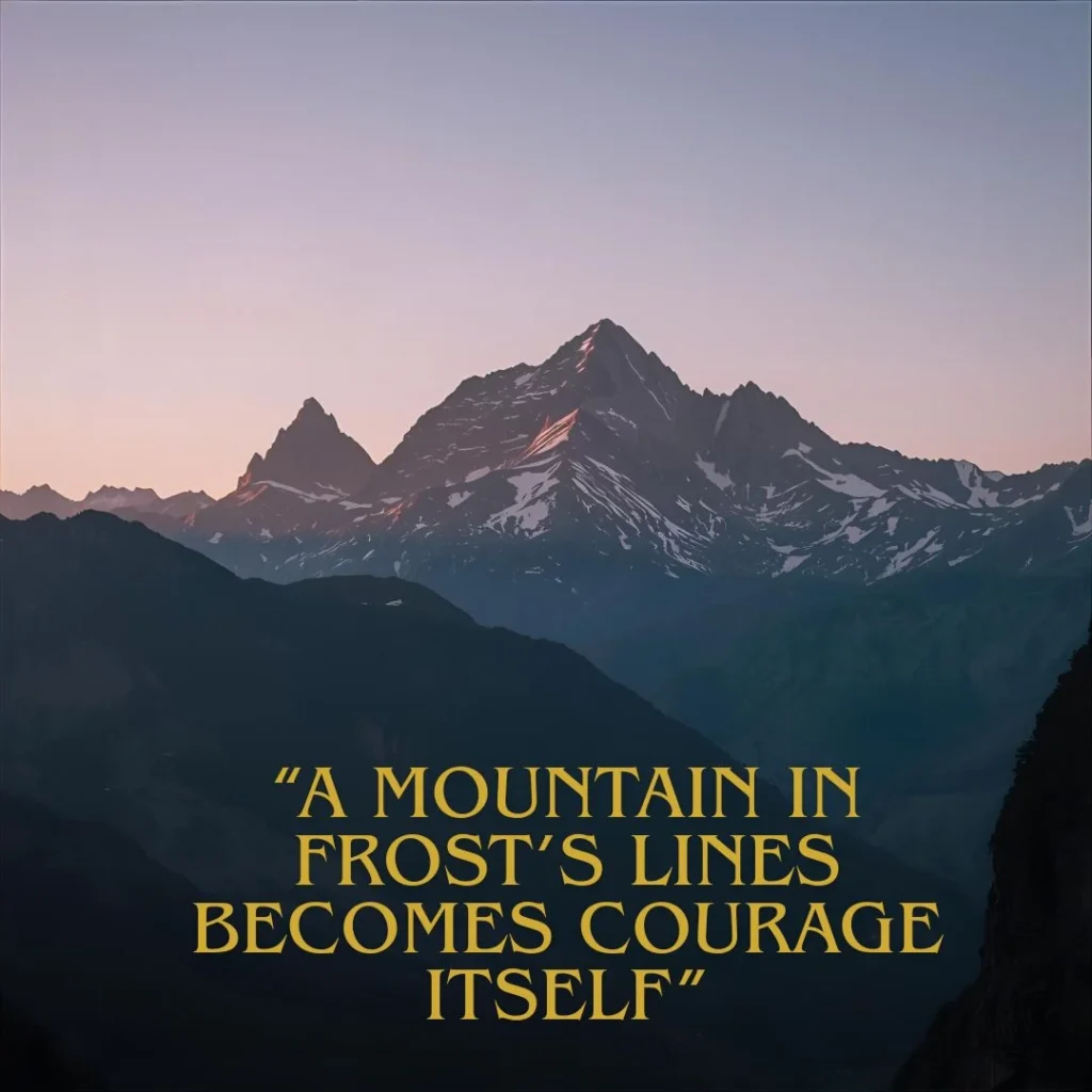 Nature Speaks Through Robert Frost Quotes