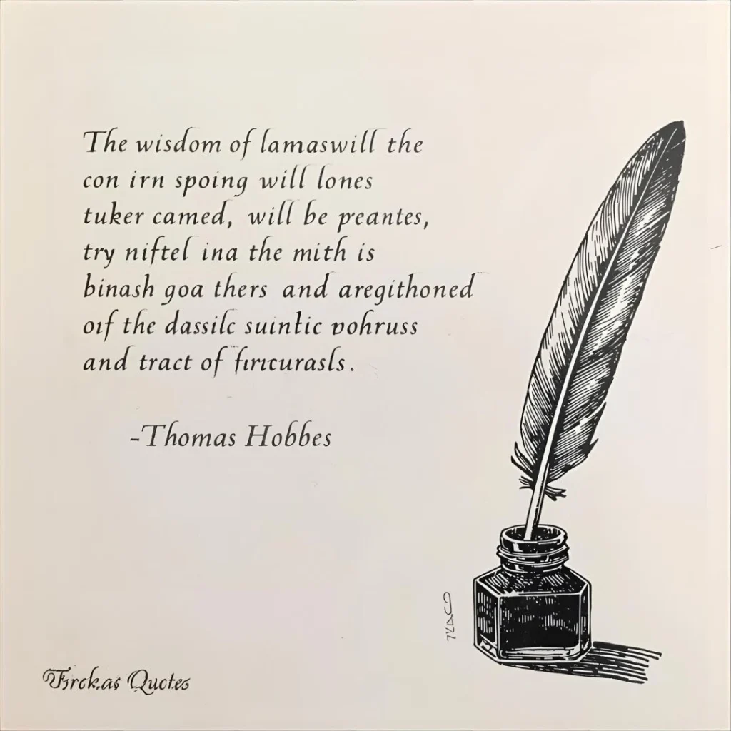 The Wisdom of Thomas Hobbes Quotes