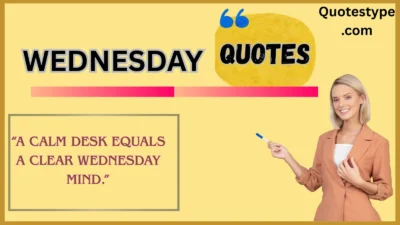Wednesday Quotes