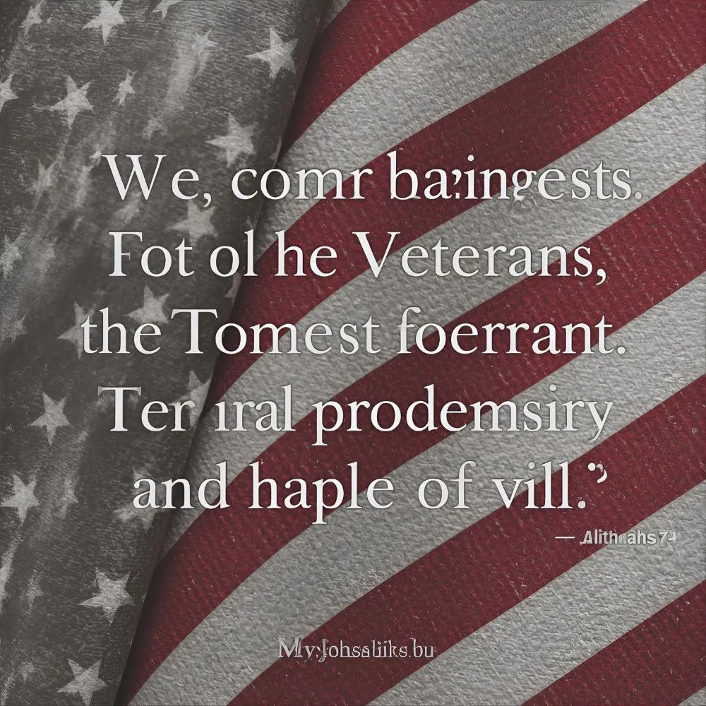 Emotional Thank You Veterans Day Quotes