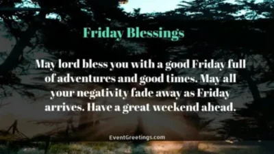 Friday Blessings Quotes to Start Your Day Right