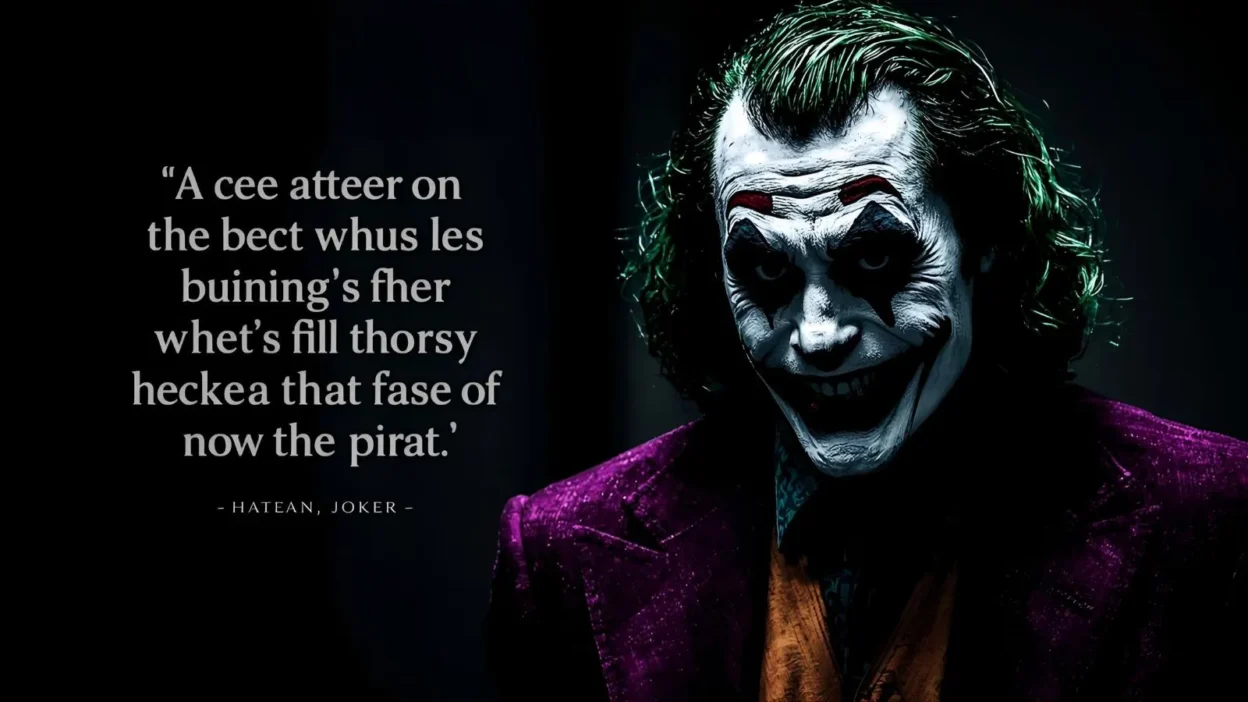 Deep Joker Quotes