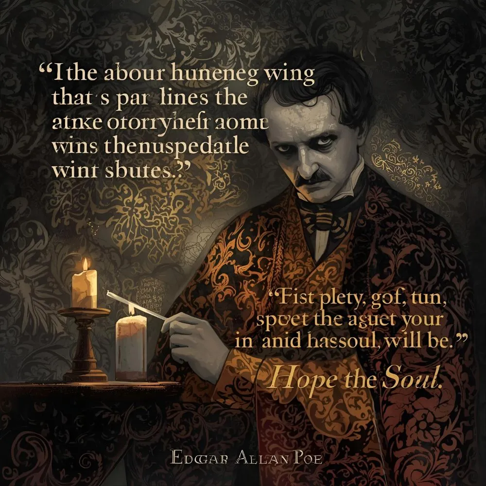 Edgar Allan Poe Quotes on Hope and the Soul