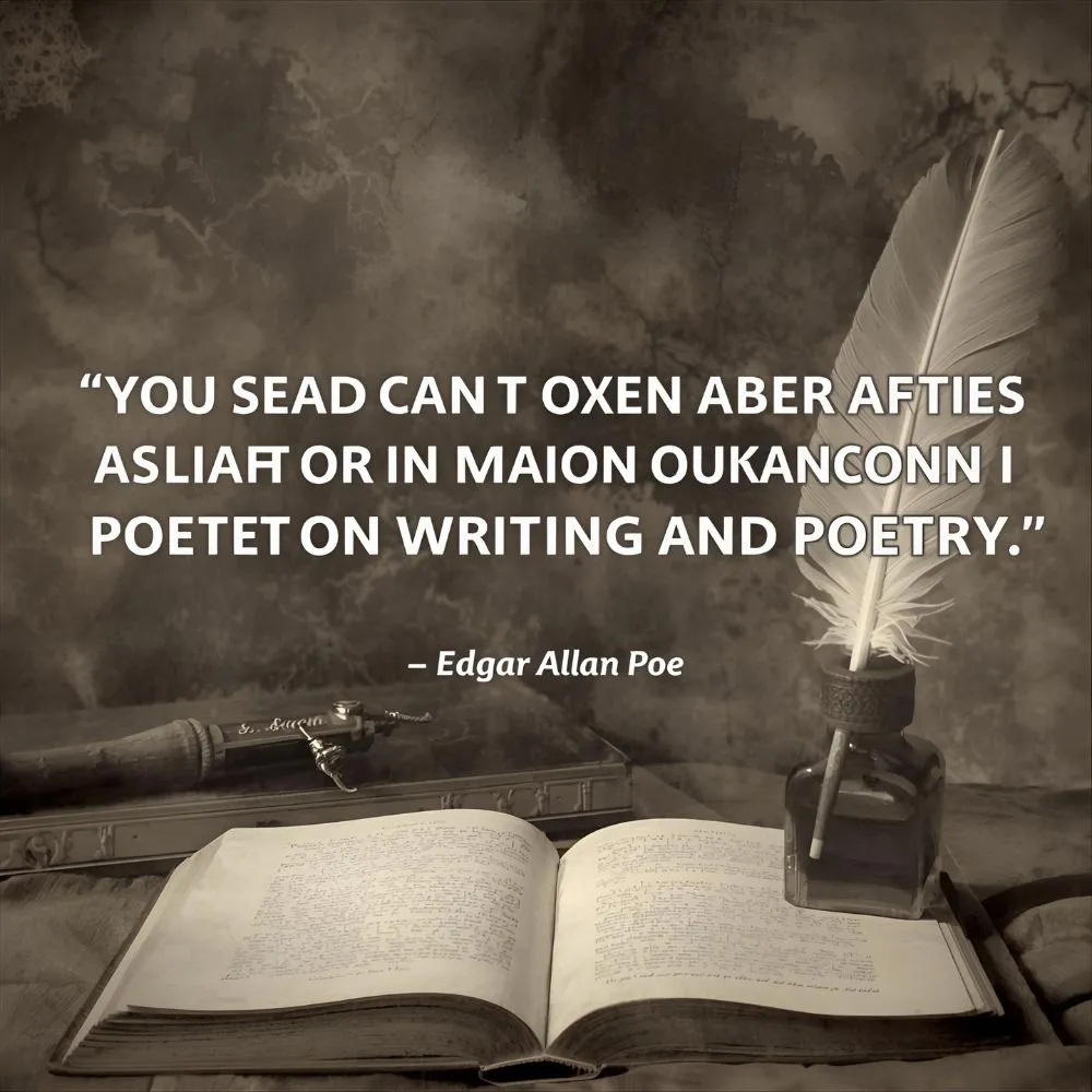 Edgar Allan Poe Quotes on Writing and Poetry