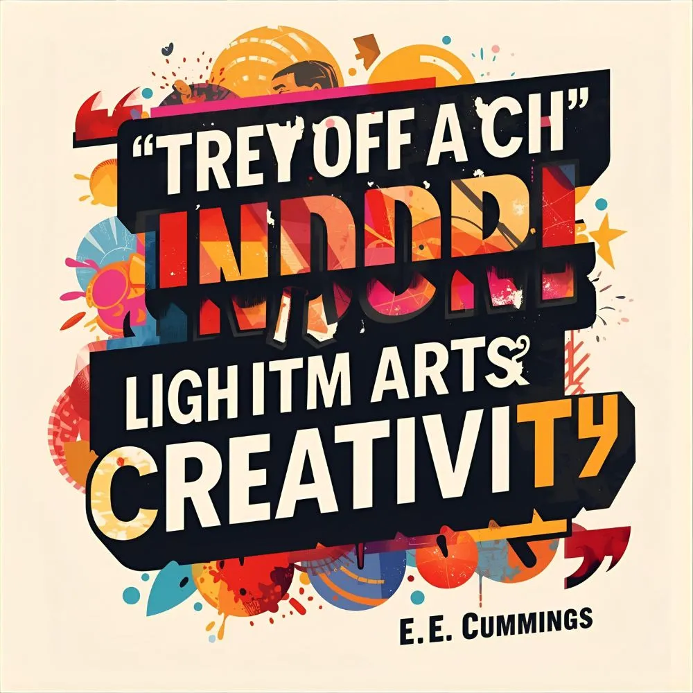 e.e. cummings Quotes on Art and Creativity