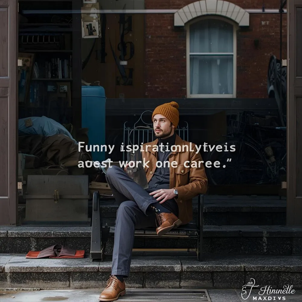 Funny Inspirational Quotes about Work & Career