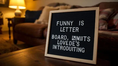 Funny Letter Board Quotes Introduction