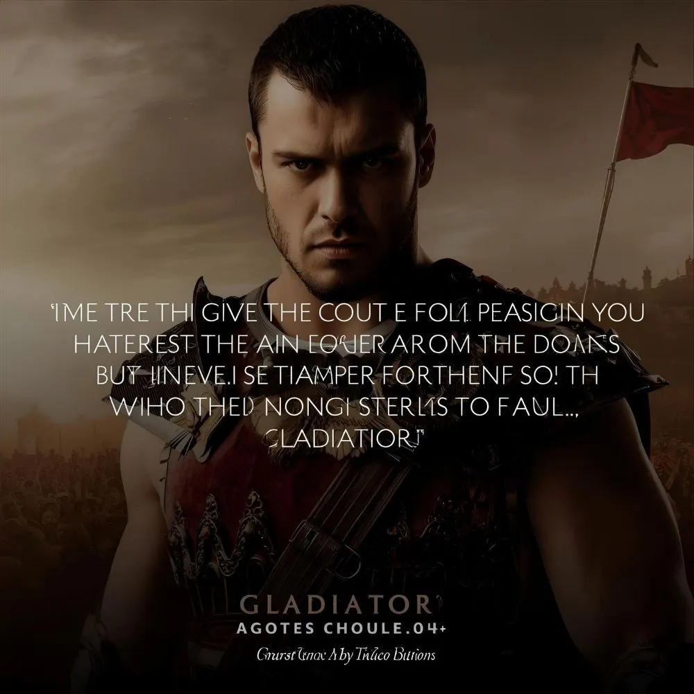 Gladiator Quotes About Honor