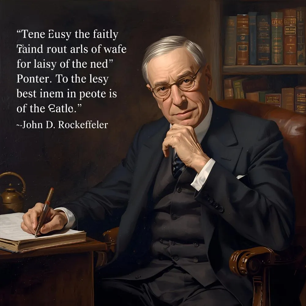 John D. Rockefeller Quotes on Faith and Values