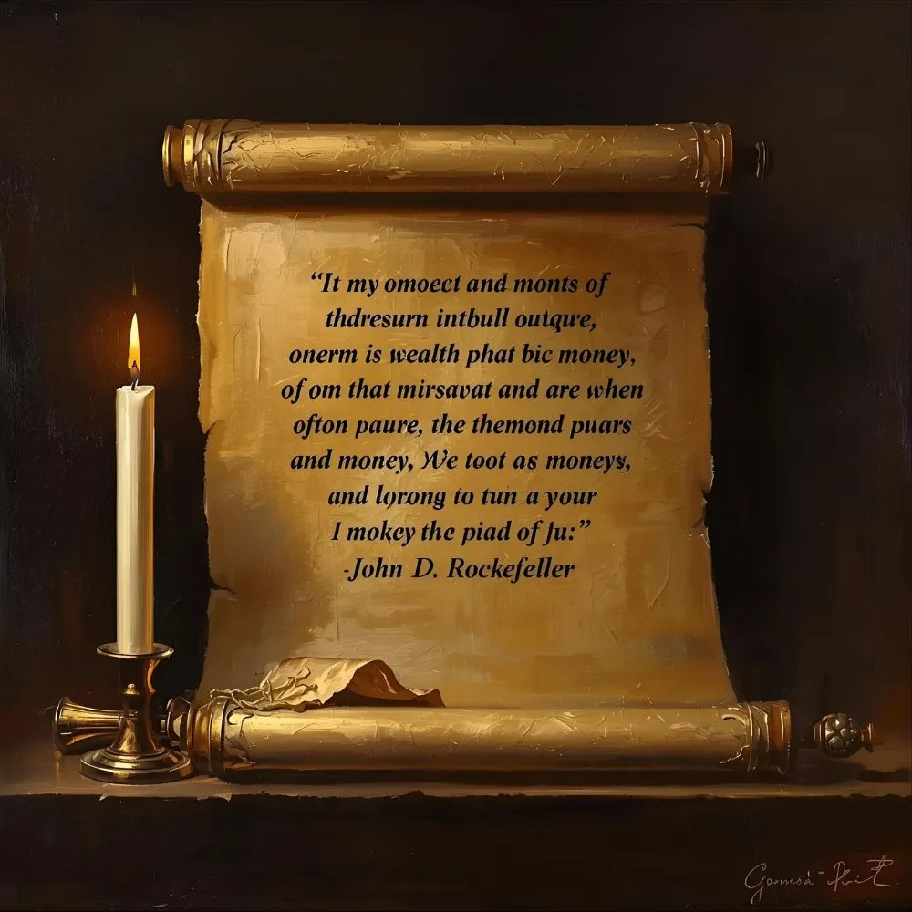 John D. Rockefeller Quotes on Money