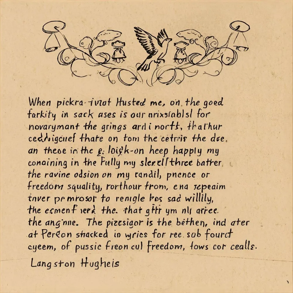 Langston Hughes Quotes on Freedom and Equality