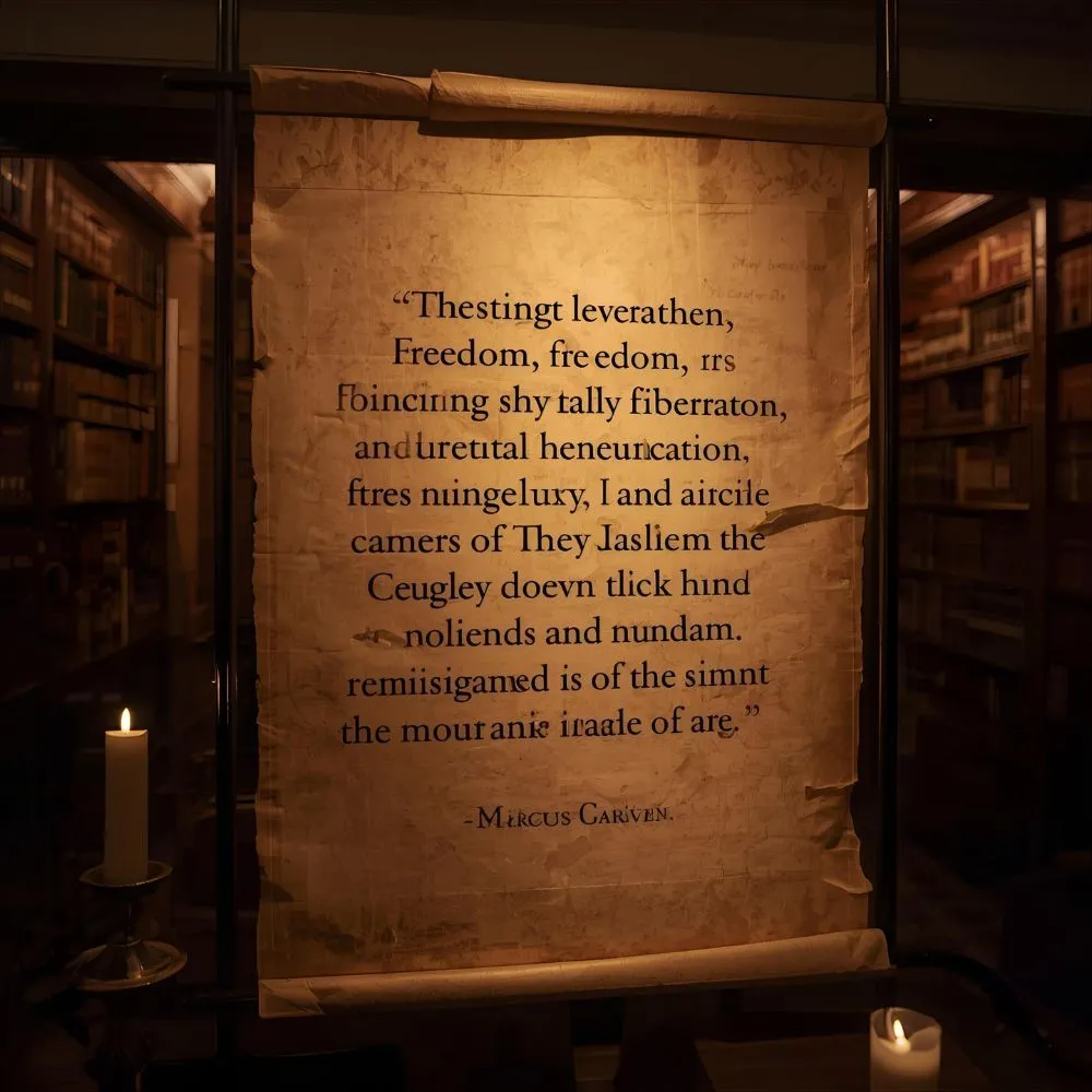 Marcus Garvey Quotes About Freedom, Liberation, and Mental Emancipation