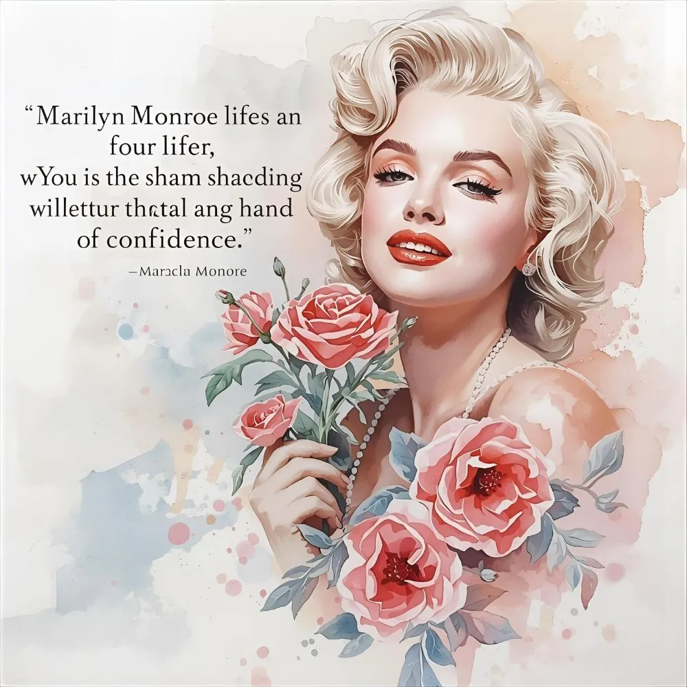  Marilyn Monroe Quotes on Confidence