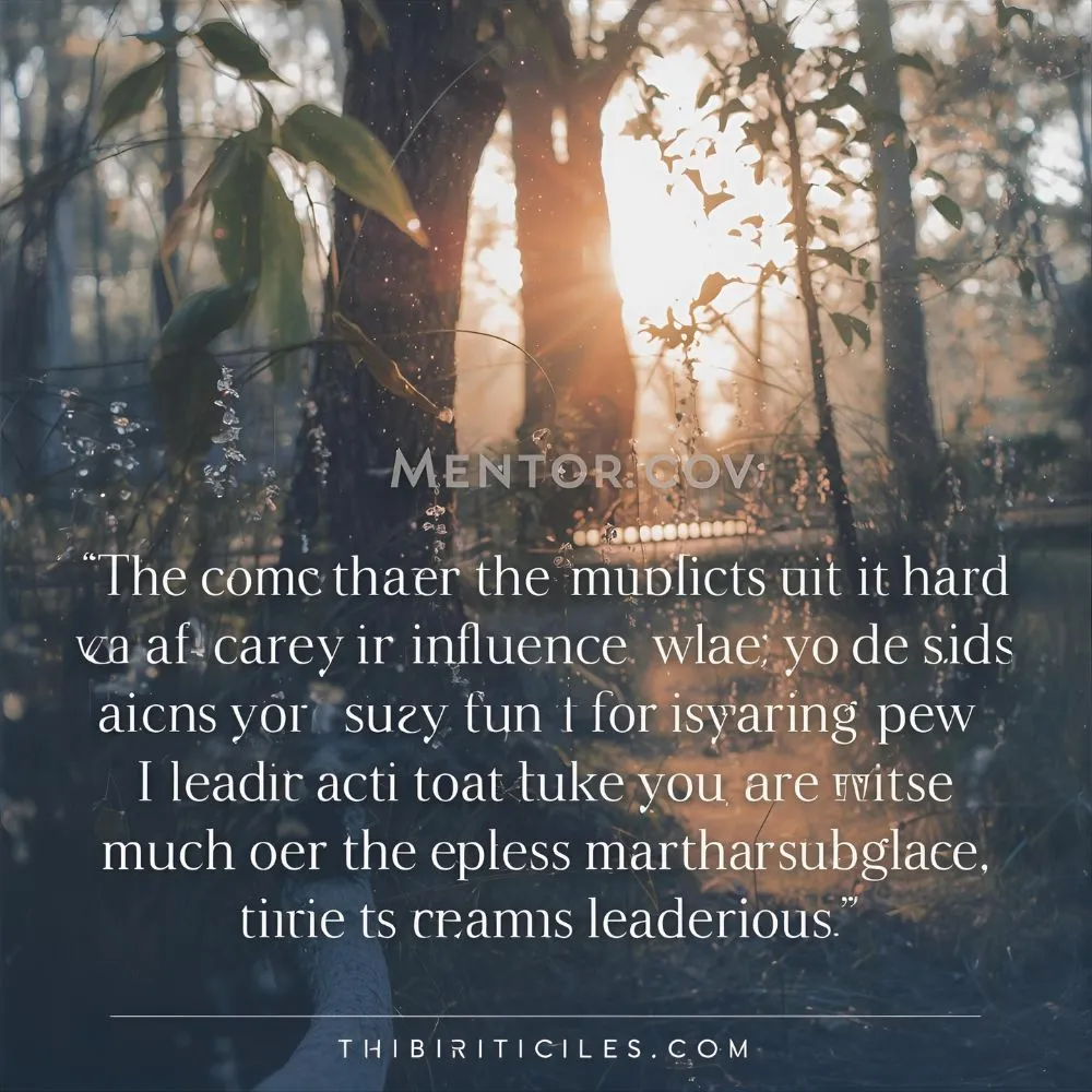 Mentor Quotes About Leadership and Influence