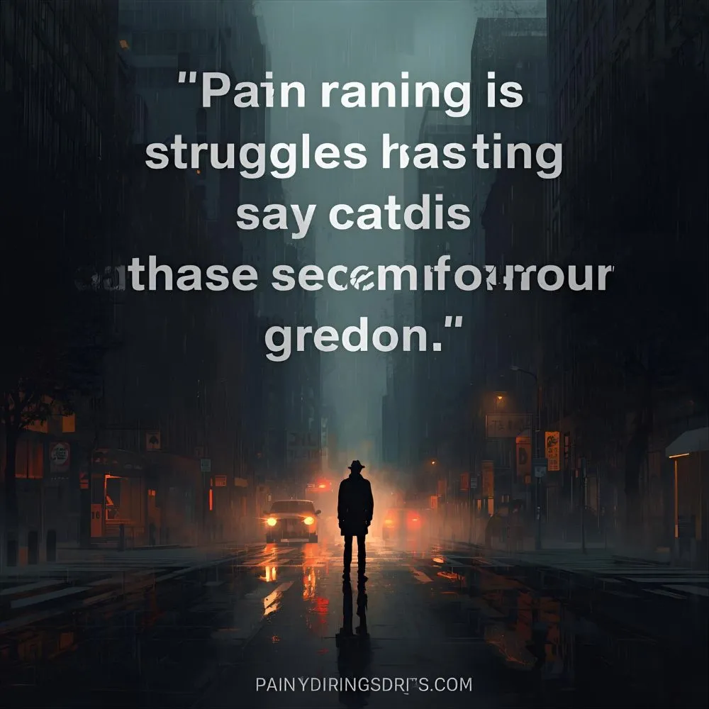 Pain Sad Quotes about Life Struggles