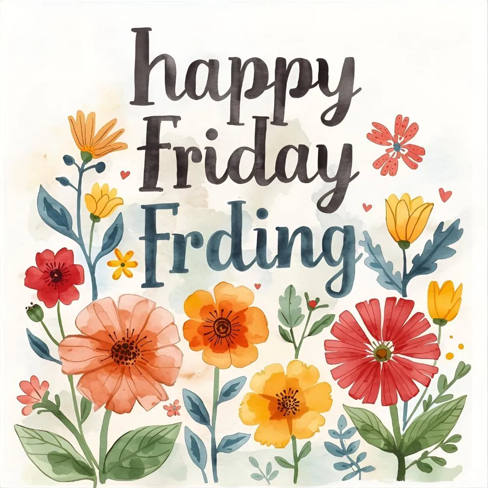  Positive & Happy Friday Sayings