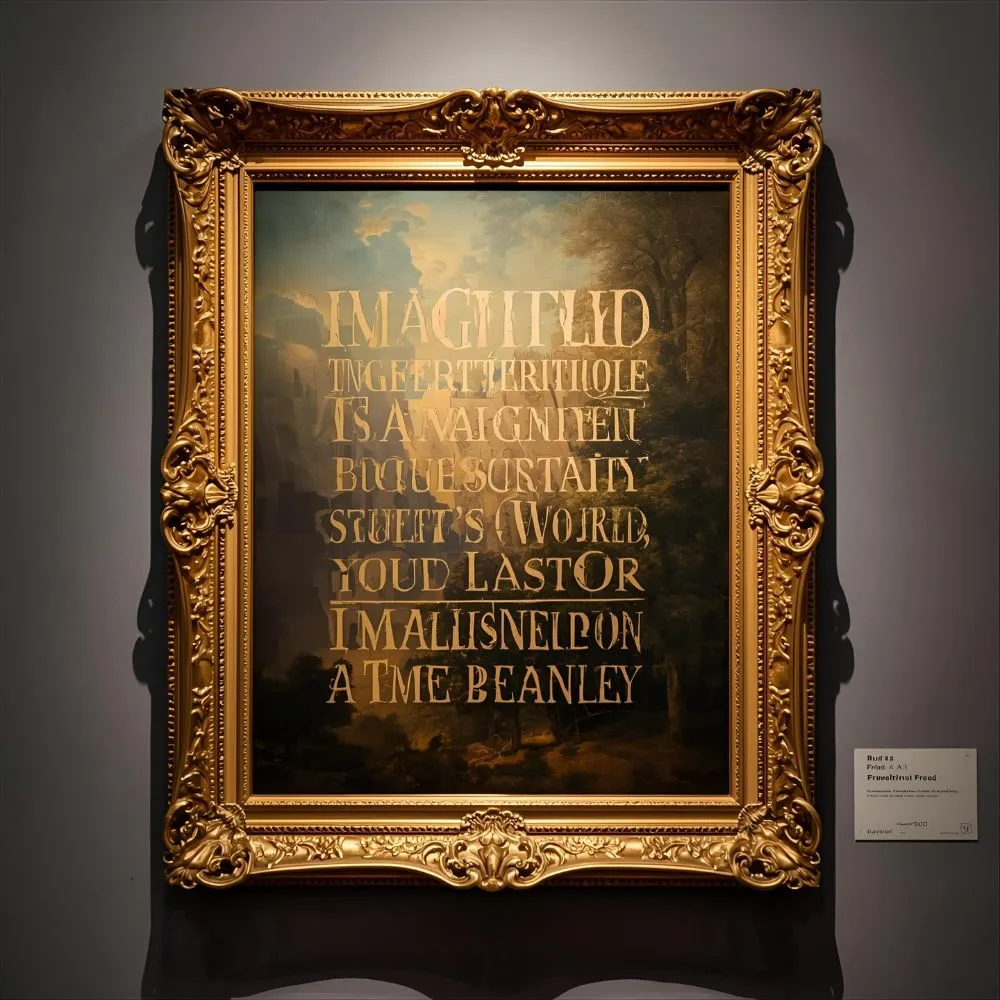 Quotes about Imagination and Art / Beauty