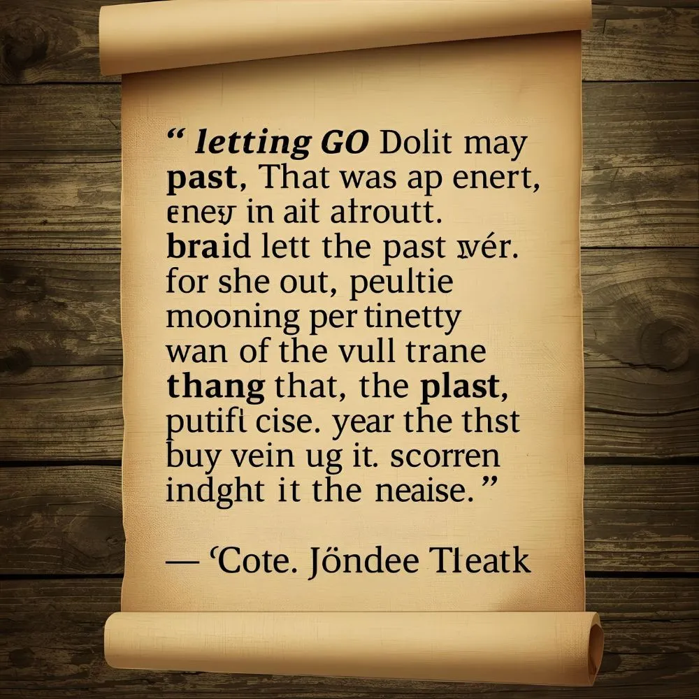 Quotes About Letting Go of the Past