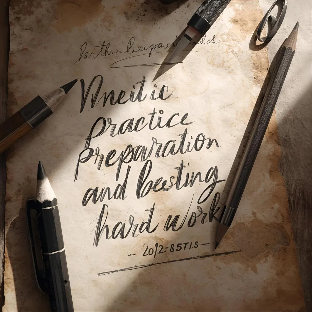Quotes About Practice, Preparation & Hard Work