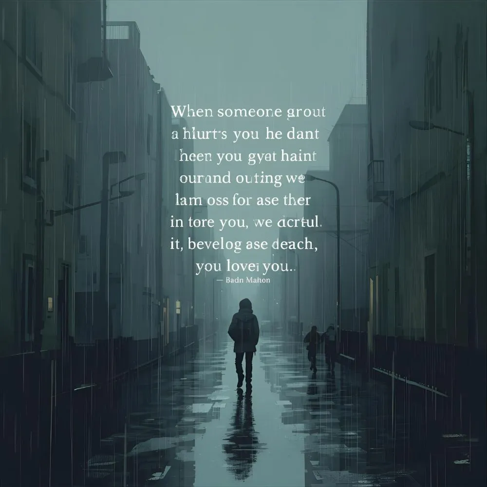 Quotes About When Someone You Loved Hurts You