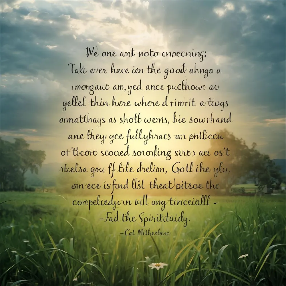 Quotes on Faith and Spirituality