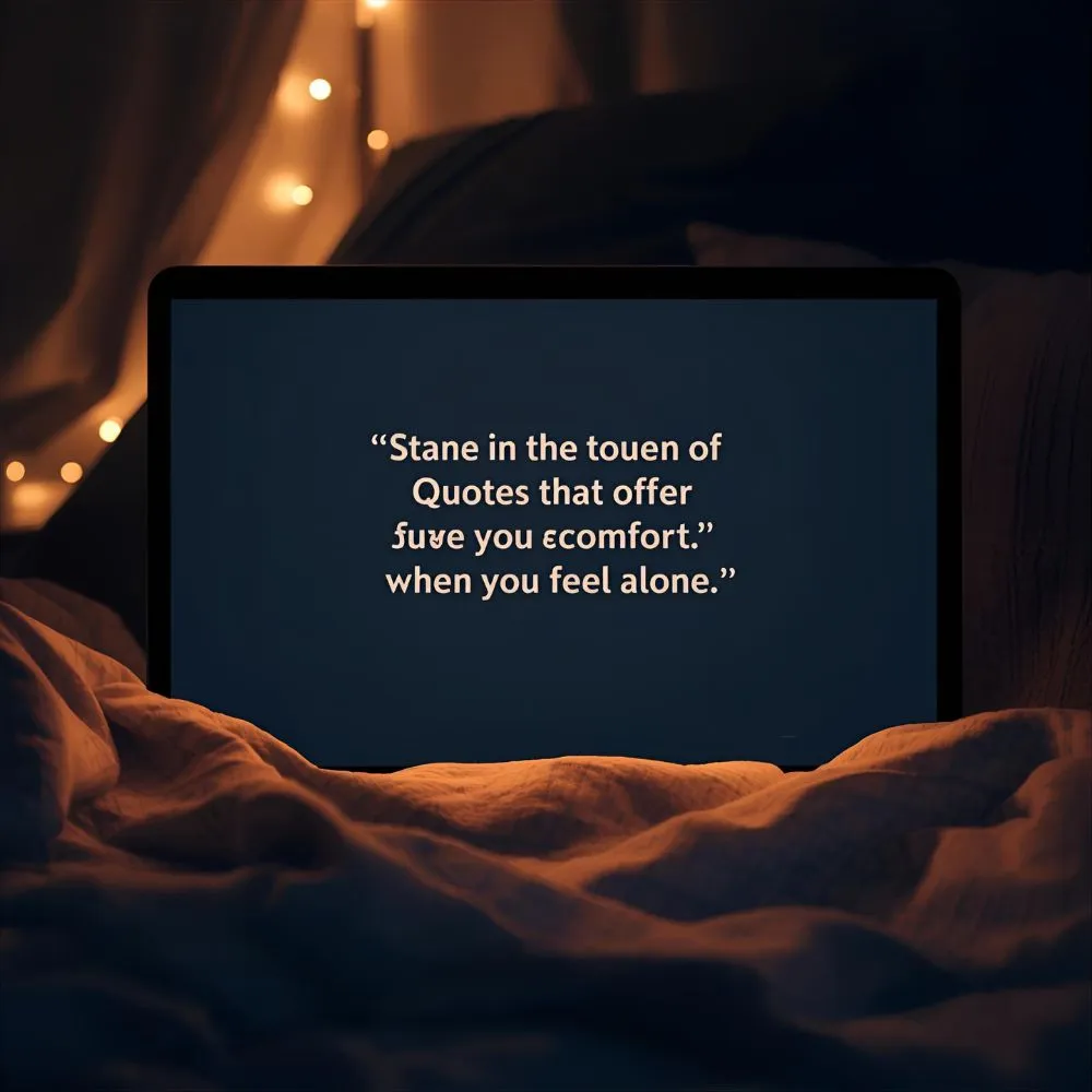 Quotes That Offer Comfort When You Feel Alone