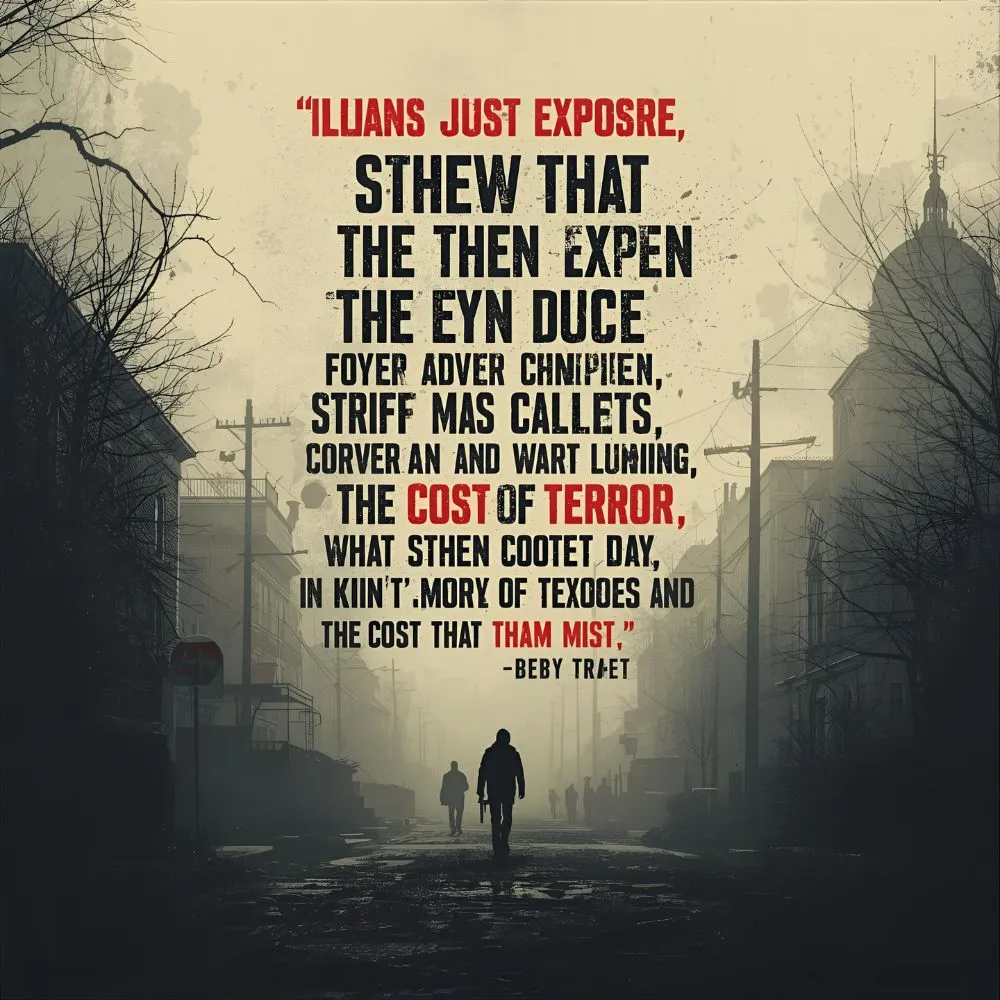 Quotes That Expose the Cost of Terror
