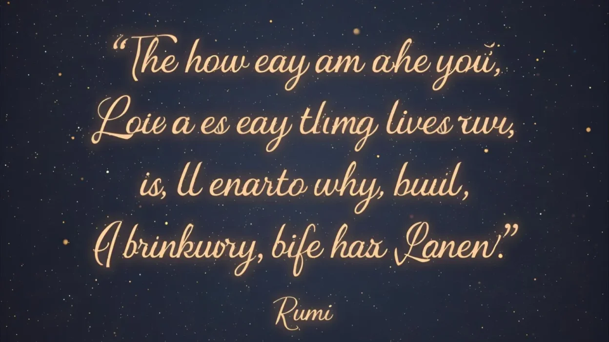 Rumi Love Quotes
