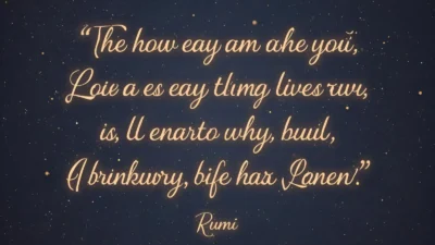Rumi Love Quotes