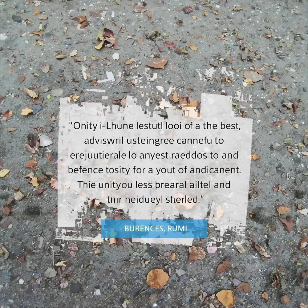 Rumi Quotes on Unity and Oneness