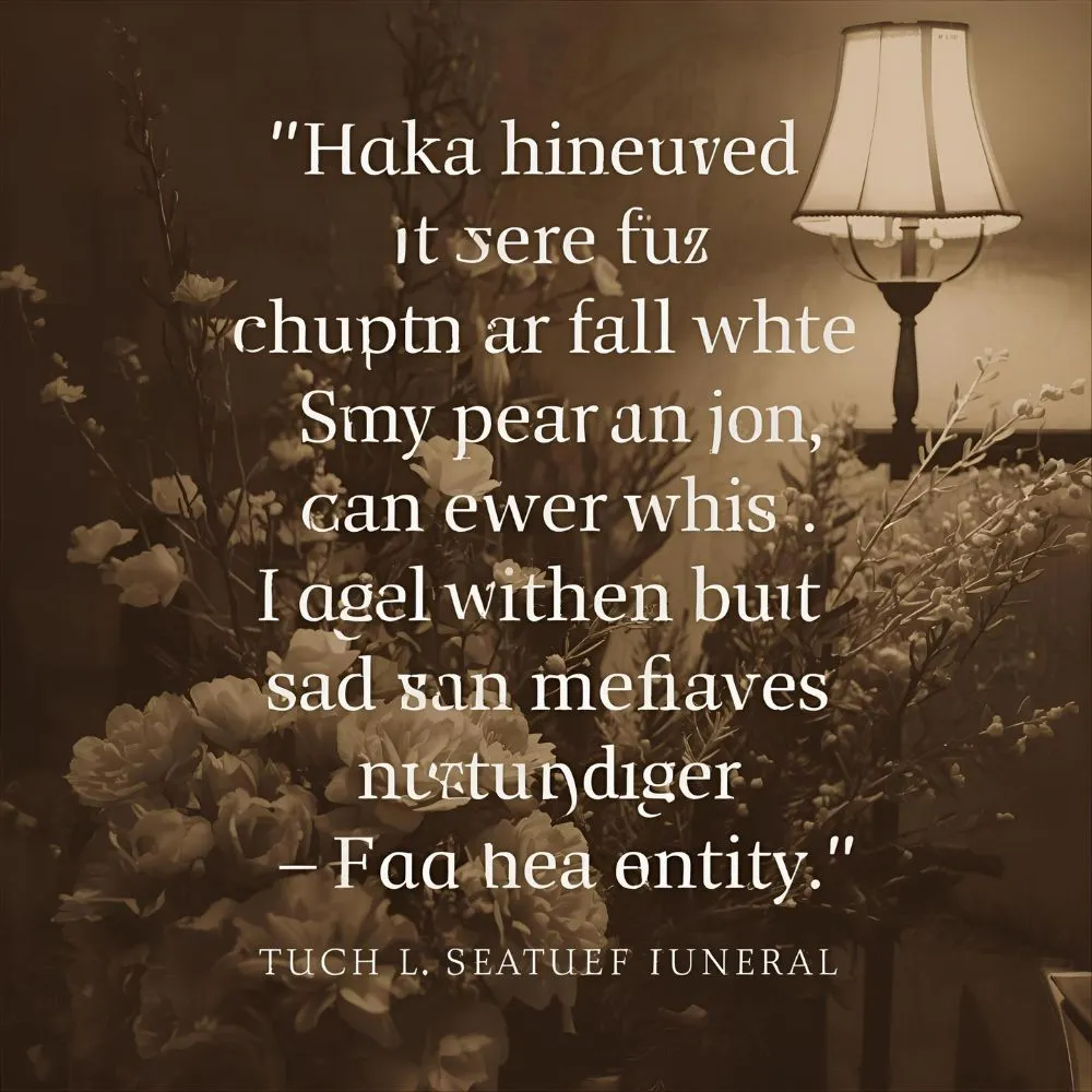 Sad Funeral Quotes