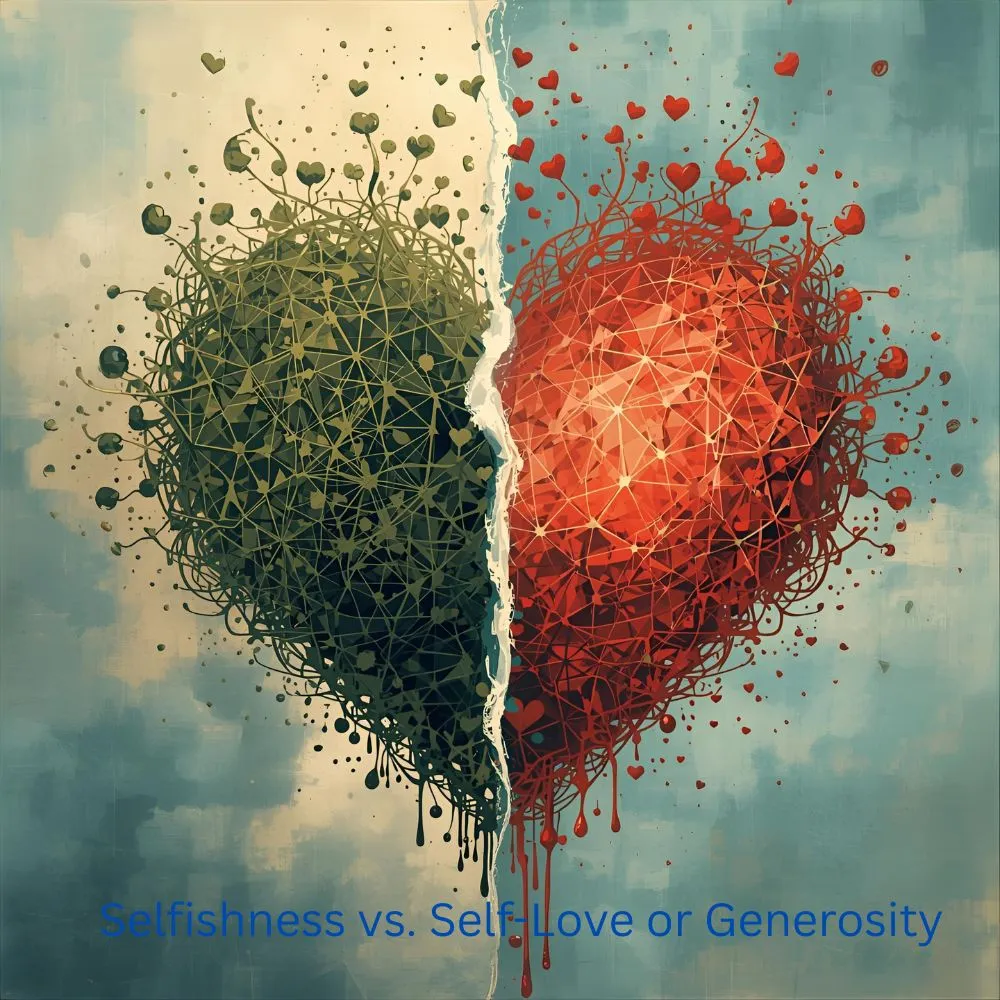Selfishness vs. Self-Love or Generosity