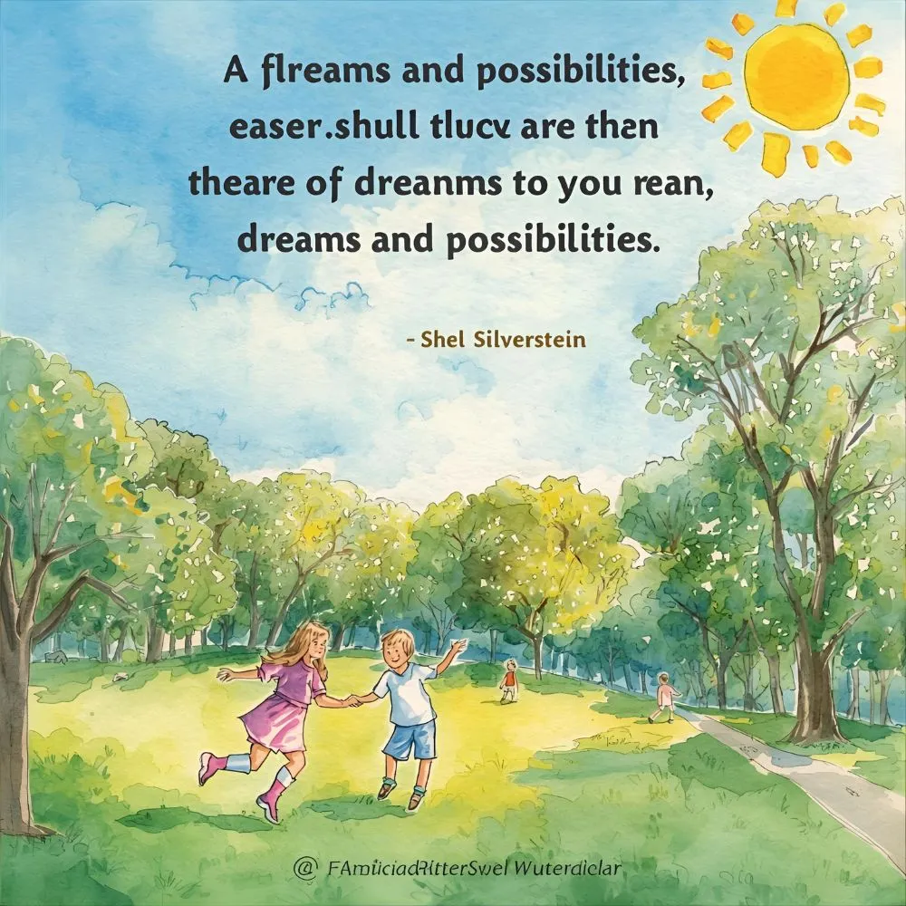 Shel Silverstein Quotes on Dreams and Possibilities