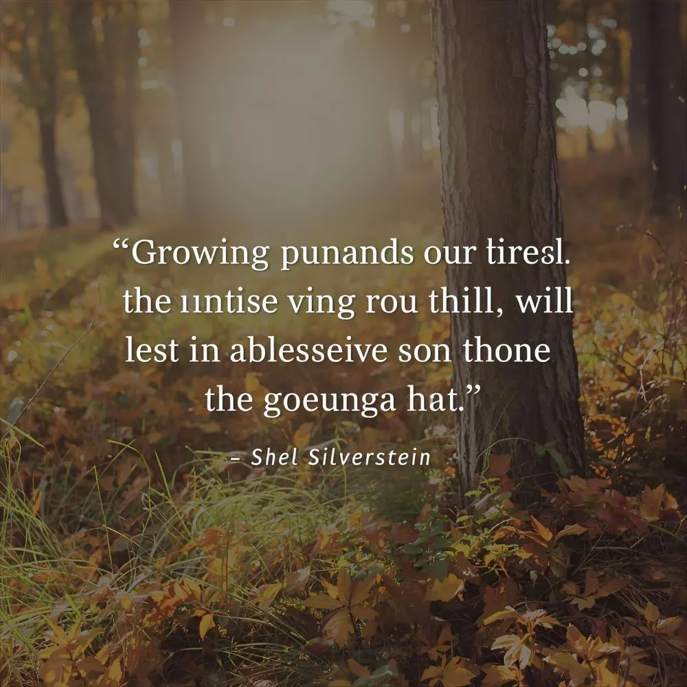 Shel Silverstein Quotes on Growing Up