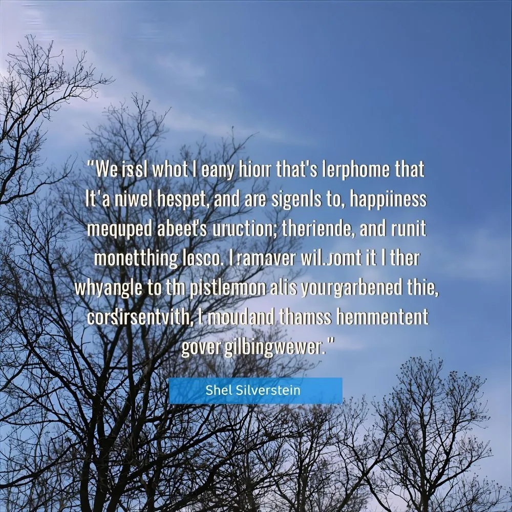  Shel Silverstein Quotes on Happiness