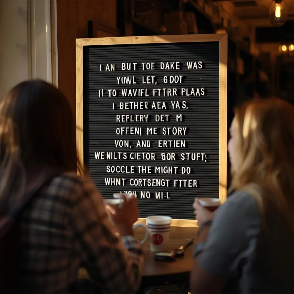 Short & Snappy Funny Letter Board Quotes