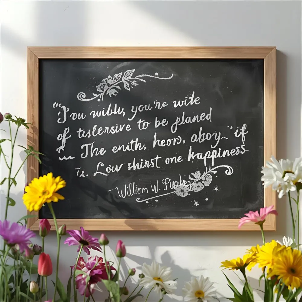 William W. Purkey Quotes About Happiness
