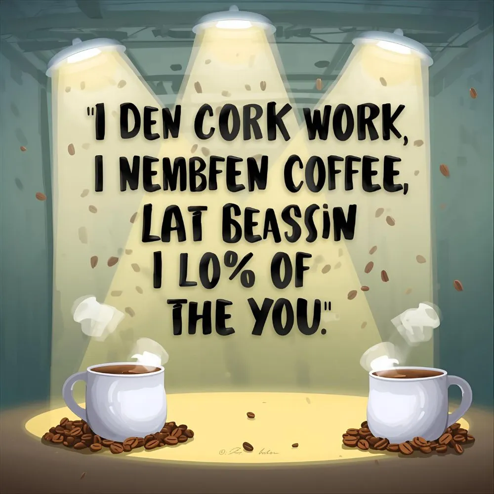 Work Quotes Funny About Coffee
