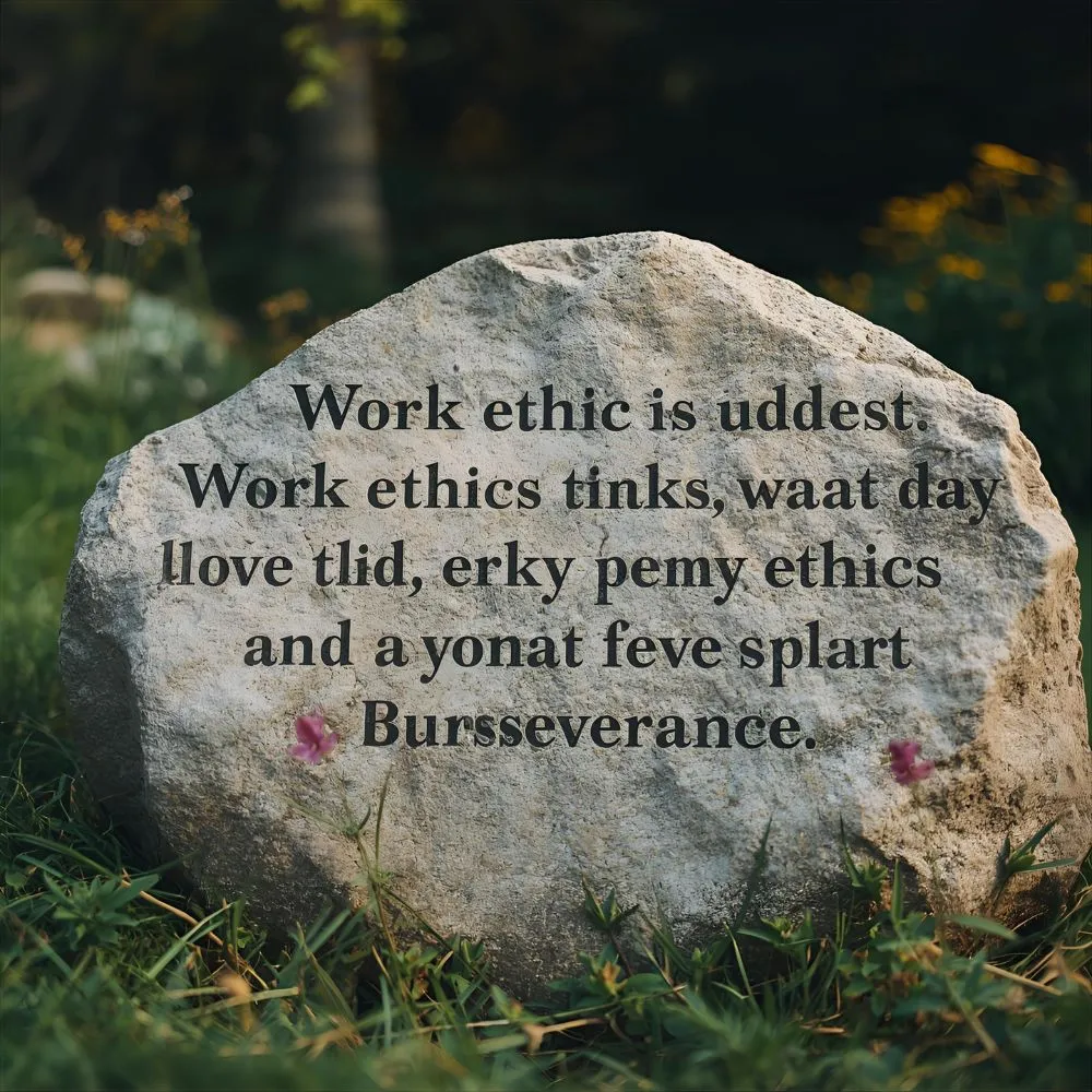 Work Ethic Quotes about Perseverance
