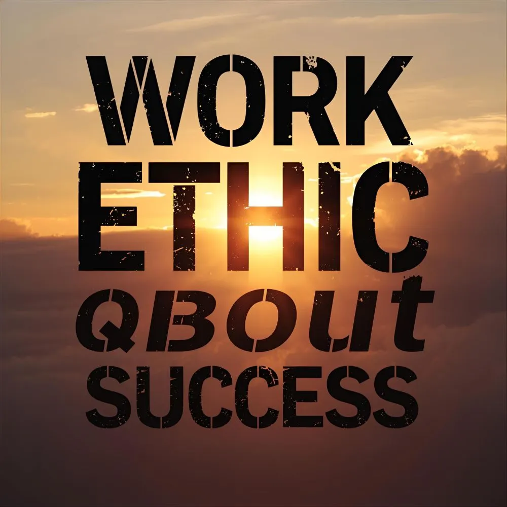 Work Ethic Quotes about Success