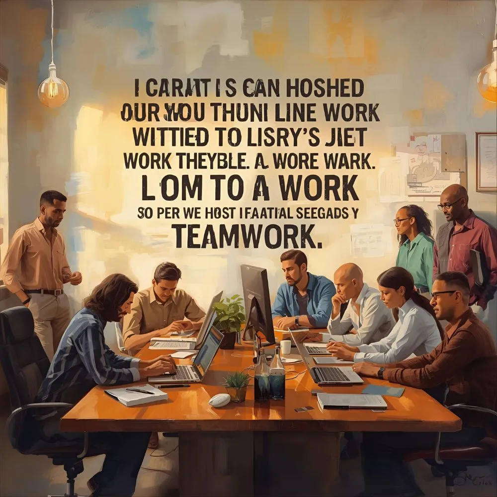 Work Ethic Quotes about Teamwork